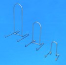 low profile brass easels by amron