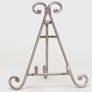 decorative pewter display easel by amron 