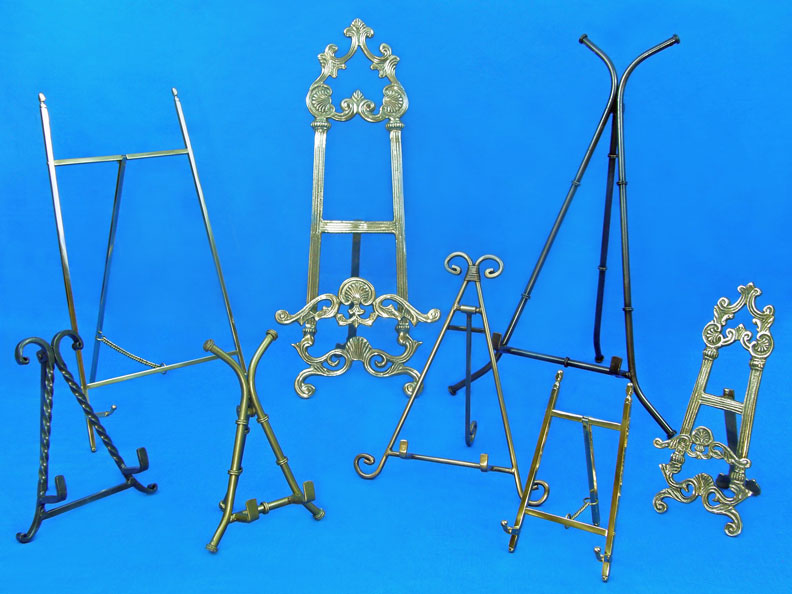 Decorative Display Stands Decorative tabletop and floor easels