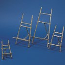 decorative brass bamboo style easels by amron