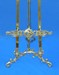 decorative brass floor easels by amron
