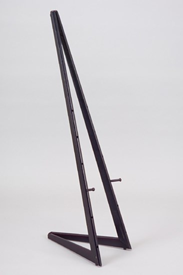 HOMCOM 55Beech Wood Adjustable Folding Art Easel StandPainting Display  Rack- Black