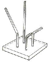 Drawing of display mount